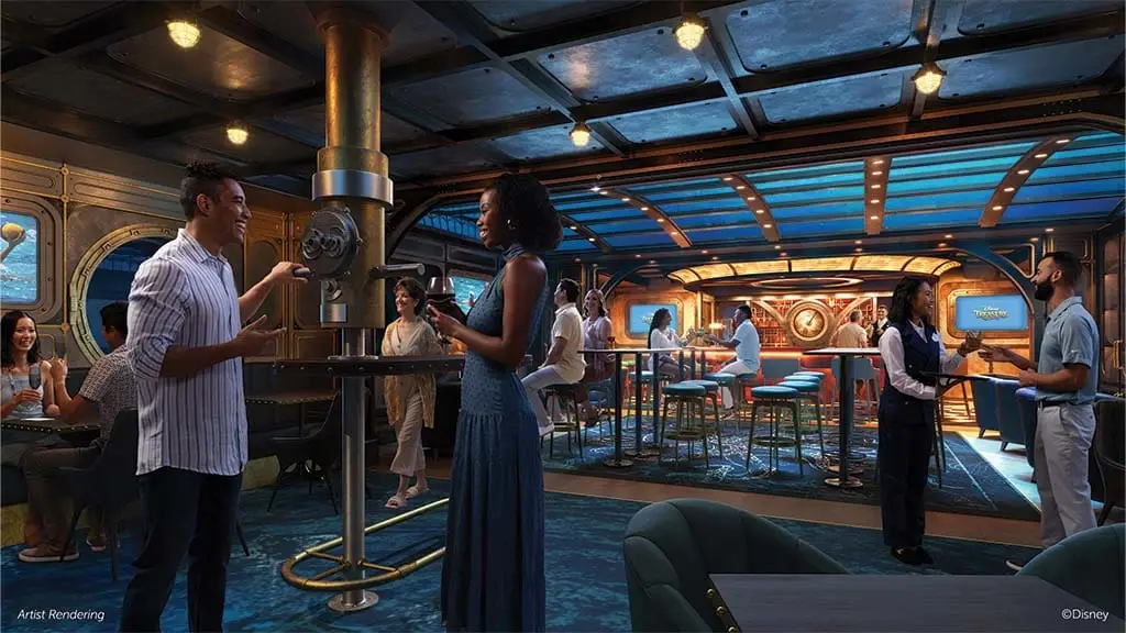 Periscope Pub at Disney Treasure Cruise