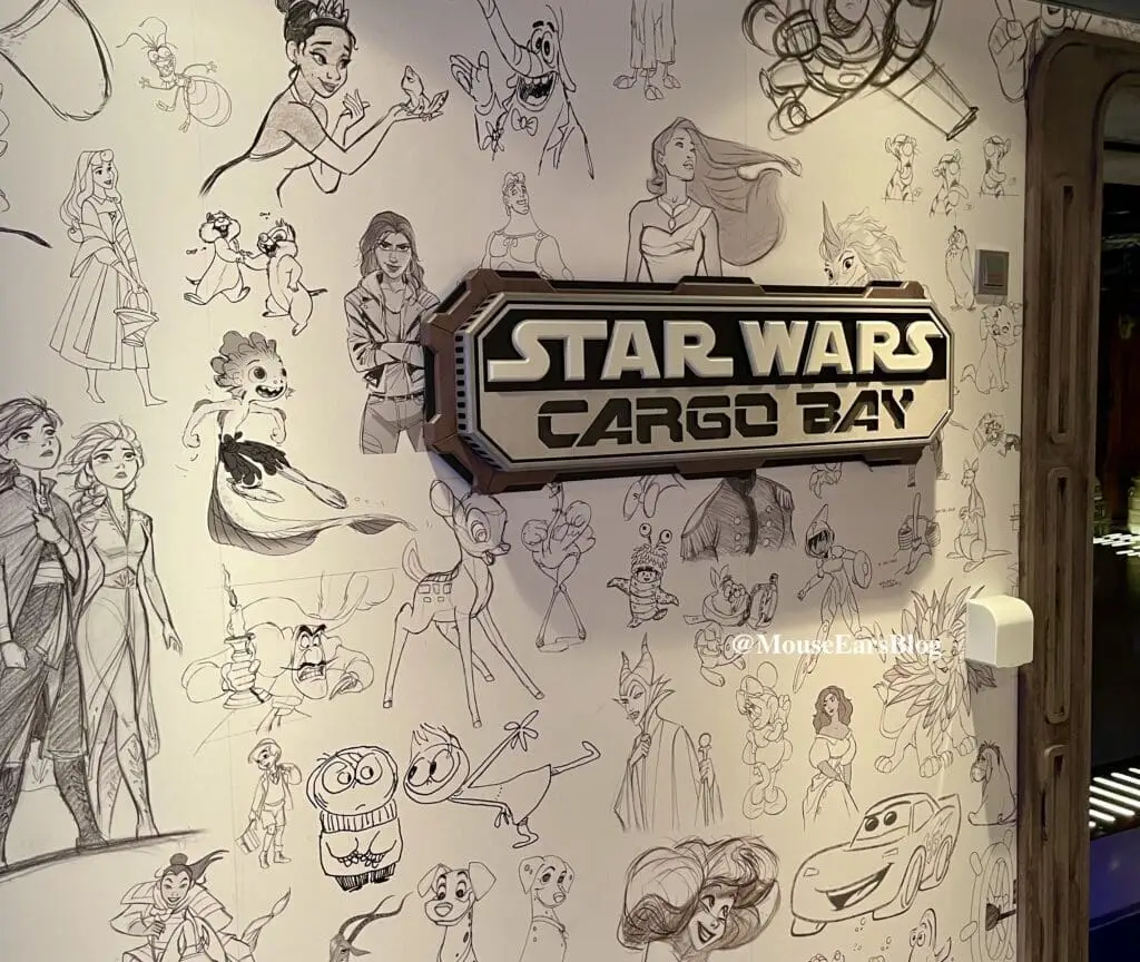 Star Wars: Cargo Bay, children dedicated space inside Disney Treasure Cruise Ship