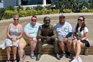 ✨BIG ANNOUNCEMENT!✨ The Mouse Ears crew is heading BACK to Walt Disney World tomorrow for an exclusive event, and you’re coming with us! 🏰🎉

We’re taking you behind the magic at the Fairytale Journeys Travel Agency Summit, where we’ll:
✨ Go behind the scenes of an exclusive Disney trade show 📝
✨ Tour stunning Disney resort rooms (hello, room inspo!) 😍
✨ Show you a glamorous Disney gala (think: fancy outfits + pixie dust✨)
✨ AND—did someone say dessert party?! 🍰

You won’t want to miss a second of this VIP experience—so hit that FOLLOW button & turn on notifications! 📲👀 Plus, make sure you’re following @ftjtravel for even more Disney magic and travel tips! 🌟

Drop a ✨ if you’re excited to see all the magic unfold and if there is anything you want to see or learn about! 

#DisneyTravel #WaltDisneyWorld #DisneyParks #DisneyVacation #TravelAgent #DisneyTips #DisneyResorts #BehindTheScenes #FairytaleJourneys #FTJTravel #ftjcelebrates15 #EPCOT #waltstatue #mouseearsblogandpodcast #disneypodcast #disneyblog