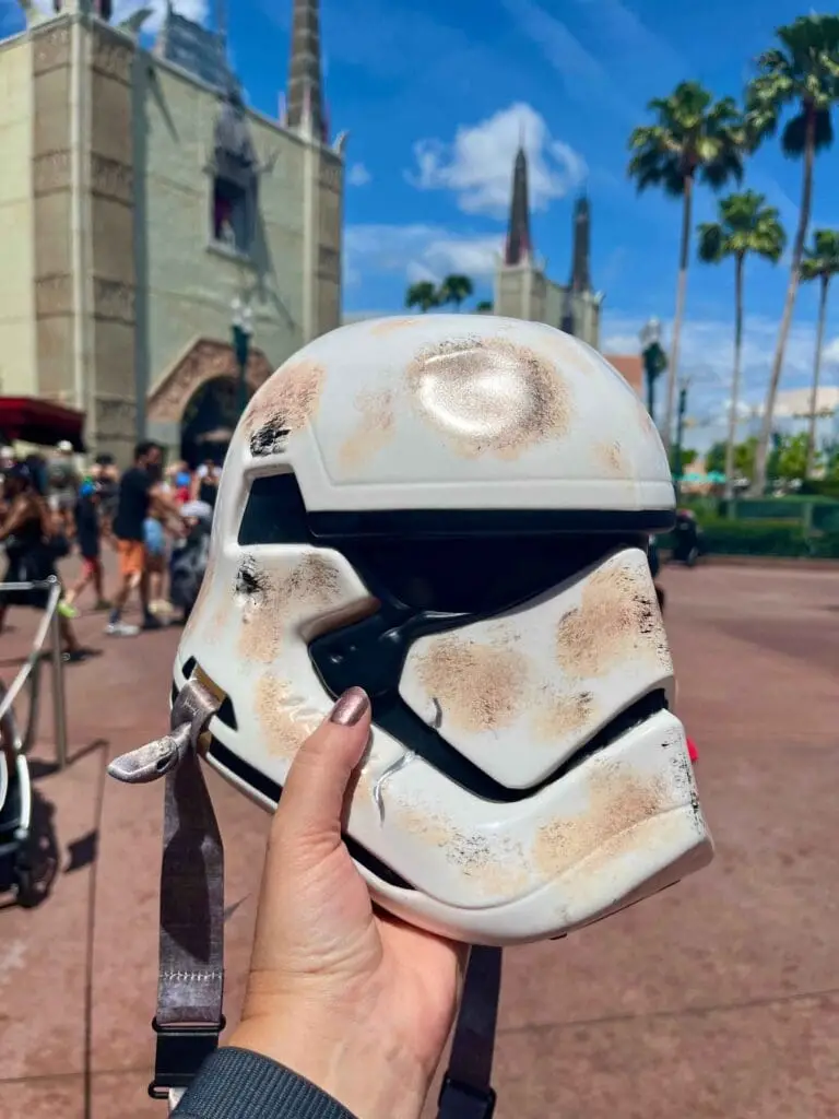 New Salvaged Stormtrooper Helmet Popcorn Bucket available at Hollywood Studios Day 5