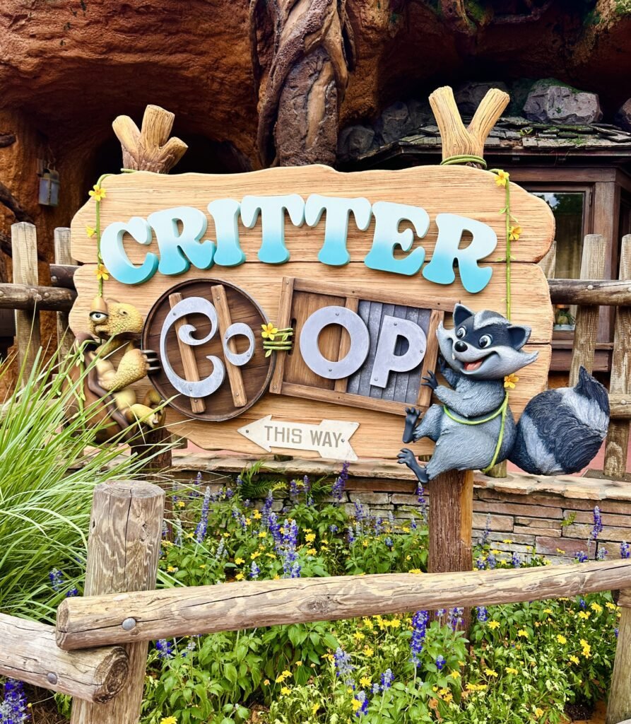 Critter Co-OP at Tiana's Bayou Adventure