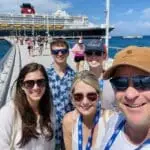 First Look at Disney Lookout Cay at Lighthouse Point with Susanne Hays, Steve Hays, Garren Hays, Wilson Hays owners at Fairytale Journeys Travel