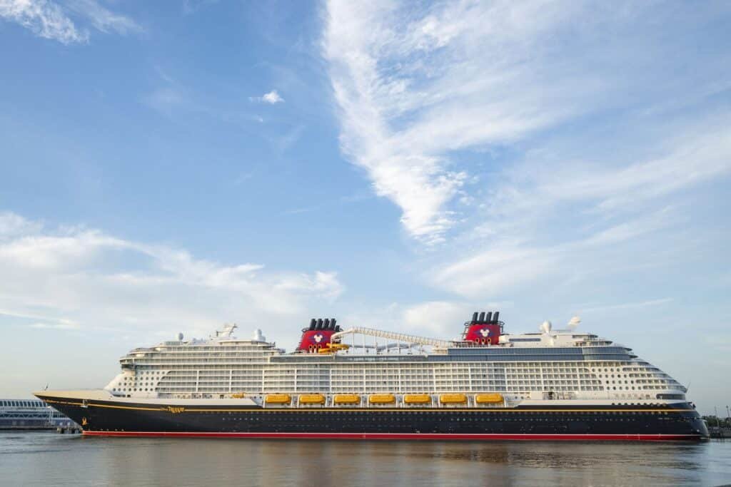 Disney Treasure Arrival at Port Canaveral