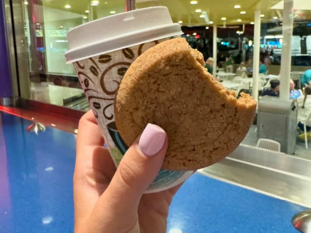 Cookie and Cocoa offered at Mickey's Very Merry Christmas party