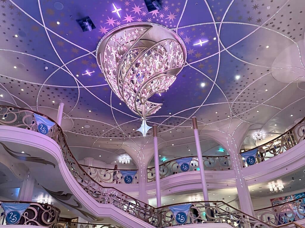 Disney Wish Grand Hall Chandelier