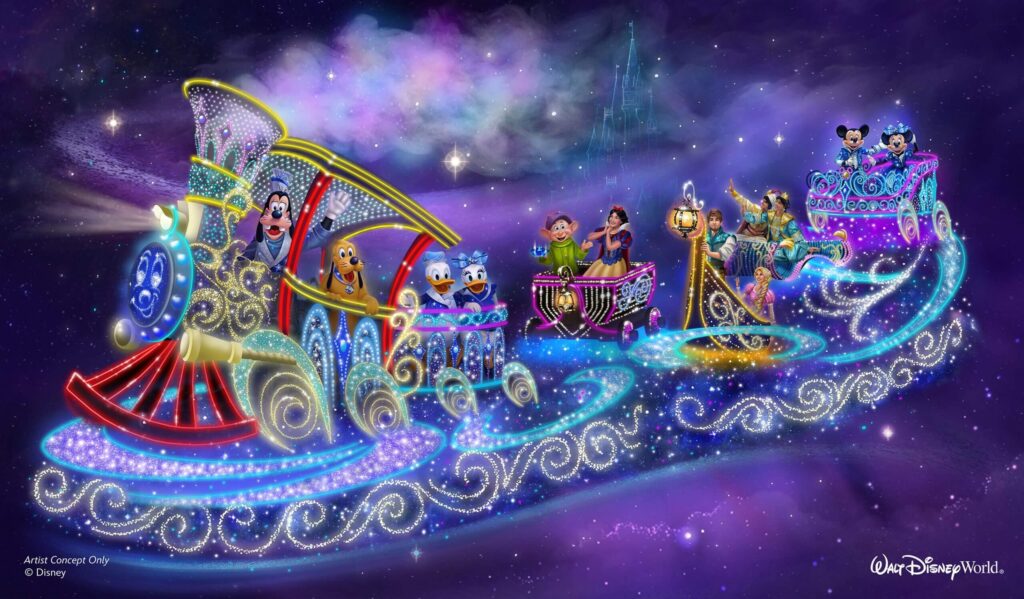 Disney Starlight nighttime parade