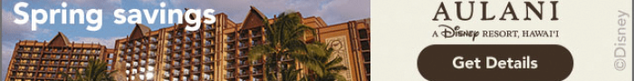 Aulani Spring Offer