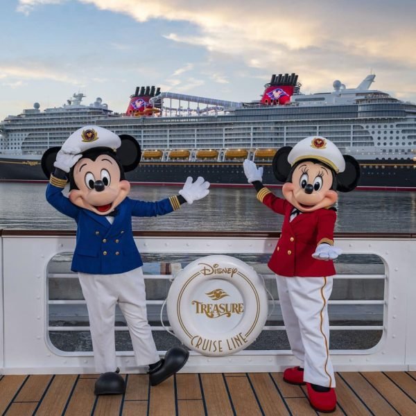 Disney Treasure Arrival at Port Canaveral for Godparents ceremony